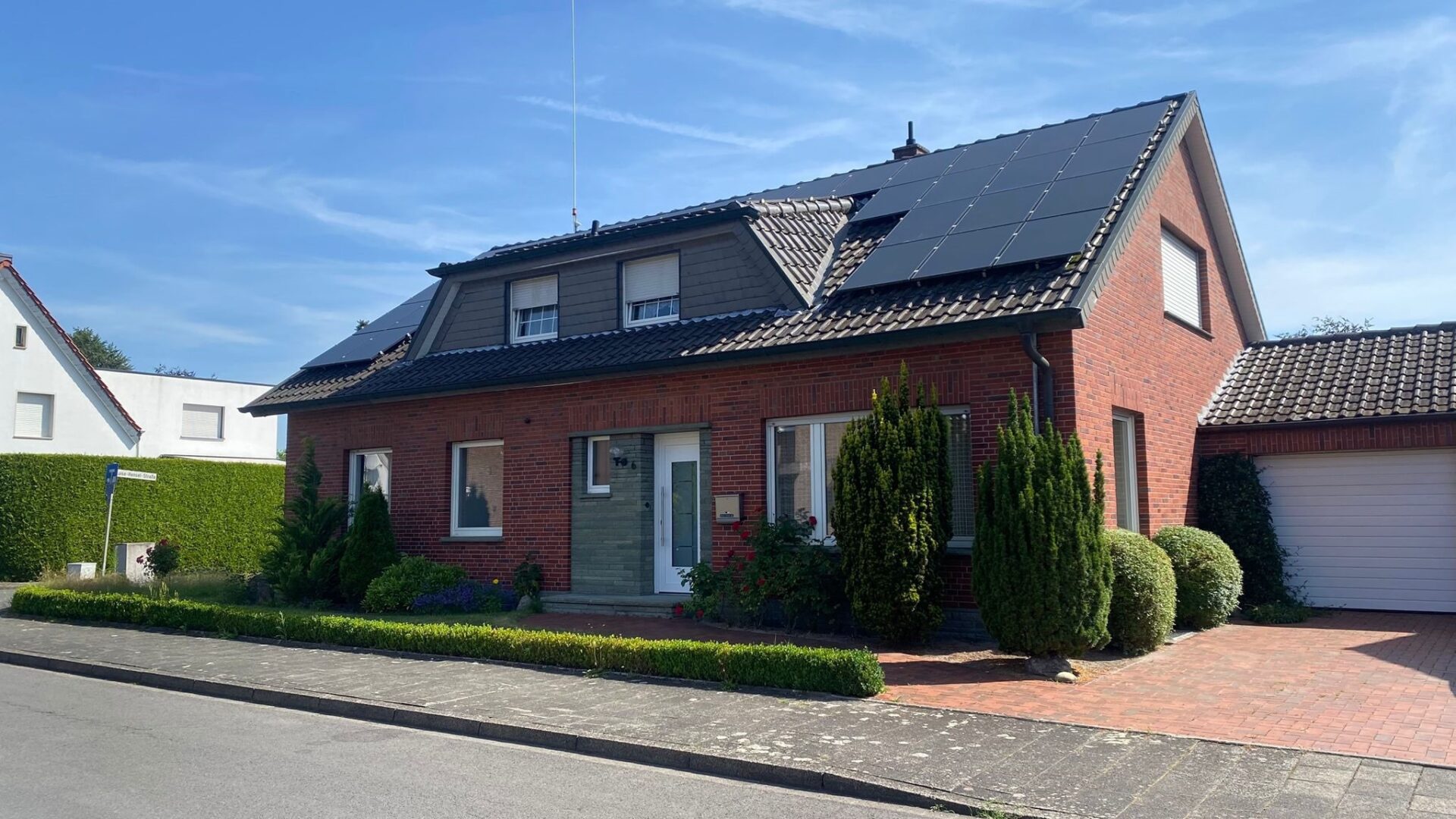 Gepflegte Erdgeschosswohnung mit Garten und Garage in attraktiver Lage von Warendorf